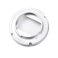Le fabricant propose des pièces en alliage d'aluminium à brochage CNC de précision Accessoires matériels non standard pour objectif d'appareil photo