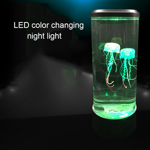 Jellyfish <strong>Lamp</strong> LED Fantasy Lava <strong>Lamp</strong> Synthetic <strong>Jelly</strong> <strong>Fish</strong> Tank Aquarium Mood <strong>Lamp</strong> - Product Image 4