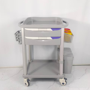 医用临床推车 移动式ABS急救推车 塑料药品车 医院治疗推车 - Product Image 2