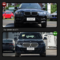 TYPY 2024 M-Tech Sport Style Body Kit para BMW X6 G06LCI Auto Bumpers Hood Upgrade para 2008-2014 E71 X6