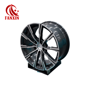 Jantes de <span class=keywords><strong>remorque</strong></span> en alliage d'aluminium forgé à <span class=keywords><strong>4</strong></span> <span class=keywords><strong>trous</strong></span> FX, 21-24 <span class=keywords><strong>pouces</strong></span>, PCD/ET personnalisables, jantes de voiture 4x100, gris canon, multi-rayons - Product Image 2