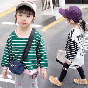 2020 girls spring clothing sets new style baby hi-low top and icing leggings children clothes kids wear fashion toddler outfits - Product Image 1