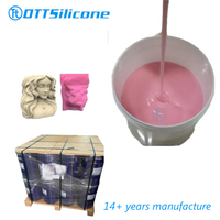Caoutchouc de silicone liquide RTV-2 pour la fabrication de moules en pierre/béton Caoutchouc de silicone RTV-2