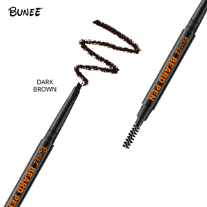 Vente chaude Naturel Barbe Filler Crayon Remplissage Longue Durée Lapiz Corector De Barba Barbe Complète Enhancer Stylo pour le Maquillage des Hommes - Product Image 1