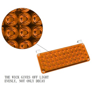 12-24V <span class=keywords><strong>220V</strong></span> cảnh báo giao thông ánh sáng đánh dấu và tín hiệu rẽ cho xe tải thanh ánh sáng nhấp nháy khẩn cấp đèn cho kỹ thuật xe - Product Image 5