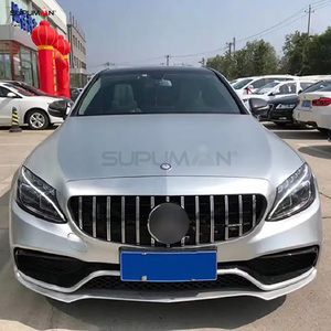 Kit de pare-chocs automatique en matériau ABS de marque SPM pour Mercedes Benz classe C w205 2015-2021 mise à niveau vers les accessoires de kit de carrosserie <span class=keywords><strong>c63</strong></span> amg gt <span class=keywords><strong>2016</strong></span> + - Product Image 5