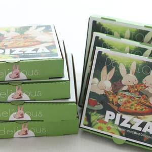 Scatole per Pizza Personalizzate con Logo Cartoon, Confezione da 1000 Pezzi, Misure 18, 16, 14 Pollici, Produzione Cinese - Product Image 6