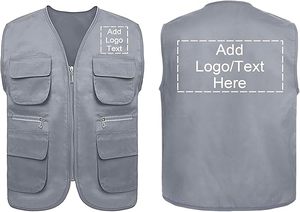 Chaleco Personalizado para Adultos, Transpirable, de Poliéster, para Trabajo en Supermercados, para Cajeros, Clérigos de Inventario y Personal de Servicio al Cliente - Product Image 3