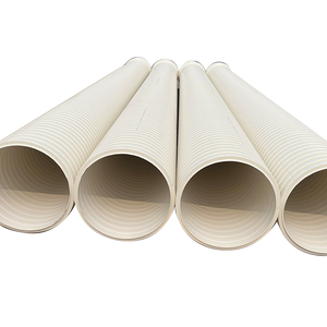 <span class=keywords><strong>Tubería</strong></span> <span class=keywords><strong>corrugada</strong></span> de doble pared ligera de <span class=keywords><strong>PVC</strong></span> U DN200 <span class=keywords><strong>Tubería</strong></span> de <span class=keywords><strong>alcantarillado</strong></span> <span class=keywords><strong>Tubería</strong></span> de construcción flexible - Product Image 1