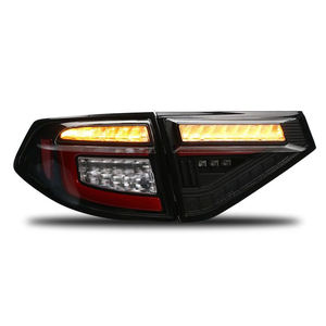 Luz trasera para <span class=keywords><strong>Subaru</strong></span> Leopard WRX hatchback 2008-2014 con lámpara de señal de giro dinámica, todas las luces traseras LED, luz trasera de secuencia de coche - Product Image 6