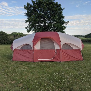 275x425 Summer Outdoor Camping Civil Air Defense Double Layer Rainproof Mosquito Camouflage Leisure Family <strong>Tent</strong> Custom - Product Image 6