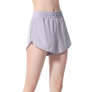 Shorts Deportivos de Cintura Alta para Mujer, Estilo Deportivo, Nuevo Modelo de Verano, de una Sola Pieza, para Entrenamiento de Maratón, con Cordón y Logotipo - Product Image 2
