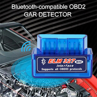 Mini OBDII OBD2 Tech2 escáner de diagnóstico para coches modelo ELM327 versión de Software 2,1 1 año de garantía herramientas de diagnóstico