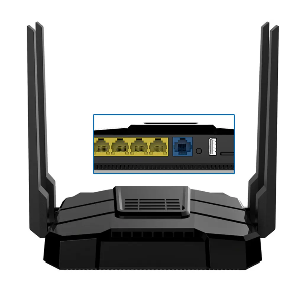 สำหรับLivestream Youtubeกล่องกันน้ำCellular 4 SIM Links To Single Fastอินเทอร์เน็ต4G Bonding Router //