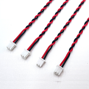 Mingyue Maßgefertigter Kabelbaum 2-polig Direktverkauf vom Hersteller Kundenspezifisches Beliebtes 1 Schwarz und 1 Rot Verdrilltes Paar-Kabelbaum - Product Image 1