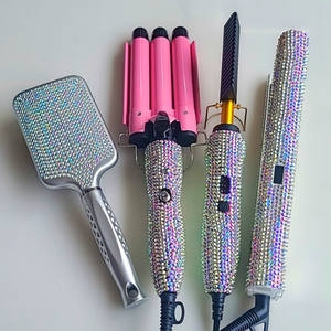 Juego de Herramientas para el Cabello, 3/4/5/6 Piezas, Herramientas de Peluquería Profesionales, Secador de Pelo y Rizador Triple con Brillo - Product Image 3