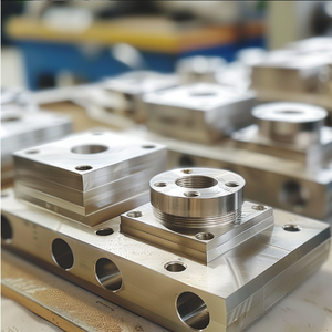 Kunden spezifische hochpräzise Aluminium-CNC-Bearbeitungs teile Bearbeitete Edelstahl-Aluminium-Metallkomponenten-CNC-Bearbeitungs dienste - Product Image 2