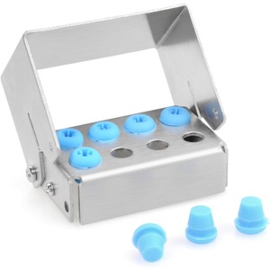 Soporte para brocas de 8 orificios, estuche organizador para esterilizador en autoclave, caja de almacenamiento de instrumentos - Product Image 5