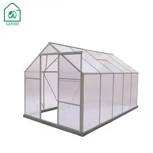 Estufa de túnel de jardim de baixo custo Estufa agrícola para cultivo de tomate e vegetais, casa de fazenda verde para venda