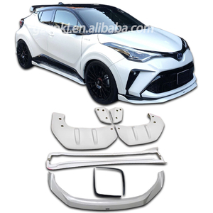 Kit de Carrocería para Toyota <span class=keywords><strong>C</strong></span>-<span class=keywords><strong>HR</strong></span> 20-23, Kit de Carrocería Estilo Artan para Toyota CHR, Incluye Labio Delantero, Faldón Lateral, Labio Trasero, Alerón, Difusor y Parachoques - Product Image 1