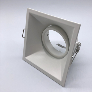 Hiện đại Vòng khung <span class=keywords><strong>LED</strong></span> ánh sáng tại chỗ đèn MR16 lõm AntiGlare Trần Spotlight với GU10 cơ sở nhôm cơ thể - Product Image 2