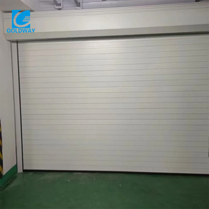 <span class=keywords><strong>Porte</strong></span> <span class=keywords><strong>en</strong></span> acier à haute résistance, enroulable, sécurisée, renforcée, résistante au vent, pour les installations industrielles extérieures, les usines - Product Image 6