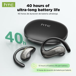 سماعات الأذن اللاسلكية المفتوحة <span class=keywords><strong>For</strong></span> HTC NE19 AI True Wireless Headset بجودة صوت عالية الدقة HD، تعمل بتقنية البلوتوث 6.0، سماعات أذن رياضية TWS عالية الجودة مع خاصية إلغاء الضوضاء - Product Image 4