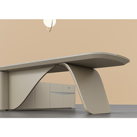 Bureau d'ordinateur moderne de luxe KMJ, mobilier de bureau, bureau d'ordinateur, table de bureau, bureau de direction