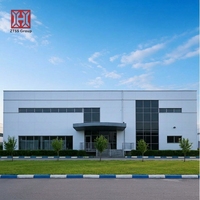 ZTSS - Estructura de Acero Ligero Prefabricada Industrial Económica, Kit de Cabina para Fábrica, Taller, Almacén, Edificio Prefabricado Modular