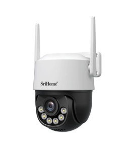 Caméra IP Dôme 4K 8MP Srihome APPWIFI, Détection Humanoïde IA Couleur Intégrale, Sécurité Domestique, Moniteur Bébé SH072 - Product Image 3
