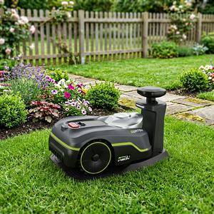 APP控制自走式电池无线机器人割草机自动智能RTK机器人移动器AI视觉迷你花园除草机 - Product Image 1