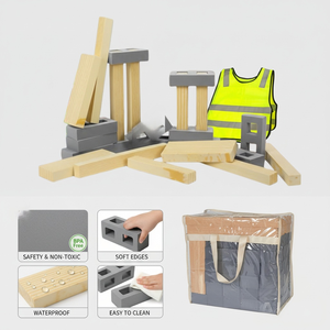 Blocs <span class=keywords><strong>de</strong></span> <span class=keywords><strong>construction</strong></span> géants <span class=keywords><strong>en</strong></span> <span class=keywords><strong>mousse</strong></span> EVA pour enfants, vente <span class=keywords><strong>en</strong></span> gros d'usine, pour jeux <span class=keywords><strong>de</strong></span> <span class=keywords><strong>construction</strong></span> - Product Image 2