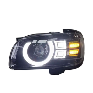 Faros Delanteros de Proyector para <span class=keywords><strong>Toyota</strong></span> <span class=keywords><strong>Tacoma</strong></span> 2001 2002 2003 2004 con Intermitente Modificado para Reacondicionamiento de Auto - Product Image 1