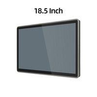 Panel PC con Pantalla Táctil Capacitiva, Resolución HD, Panel PC Industrial de 18.5 Pulgadas, Monitor Industrial sin Ventilador, Doble LAN para Automatización