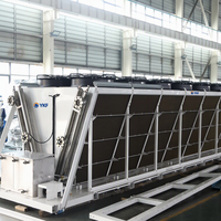 Pendingin Kering Tipe-V untuk Pertambangan dengan Garansi 1 Tahun, 2000kw 3mw, Pendingin Kering Adiabatik, Pendingin Air untuk Penambang Hidro