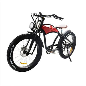 48V, 500W, 750W, 1000W, puissance de la chine, pas cher, Suspension complète, rétro, Vintage, vélo électrique, Dirt Mountain, gros pneu, vélo électrique - Product Image 1