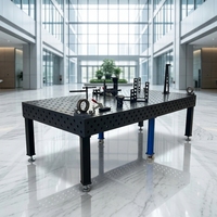 Table de soudage flexible 3D en fonte Haoxinran D28/D16 avec surface nitrurée
