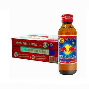 Vente en gros de 150 ml * 50 bouteilles en verre de <span class=keywords><strong>Red</strong></span> Bulls de Thaïlande, boisson énergisante vitaminée <span class=keywords><strong>Red</strong></span> Bulls, taurine - Product Image 5