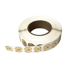 Etichette Adesive Personalizzate in BOPP Metallizzato Argento/Oro <span class=keywords><strong>per</strong></span> Confezioni di Cosmetici e Profumi - Product Image 2