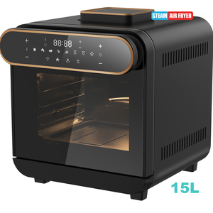Friteuse à vapeur 15L 1635W Four Combiner vapeur avec Air Fryer Moins d'huile LED Écran tactile friteuse à vapeur numérique intelligente - Product Image 5