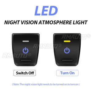 Interrupteur de modification de véhicule pour Toyota RAV4 2019 2020 2021, interrupteur de mise à niveau à position creuse réservée, bouton de commande d'instrumentation automobile - Product Image 3