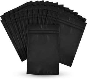 Custom Printed Custom Mylar Bags With Window <strong>Holographic</strong> Ziplock Mylar Bags Add Your Own Logo File Black Mylar Bags 6 By 4 - Product Image 6