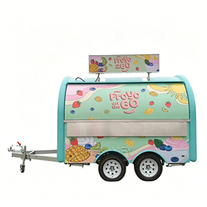 Remolque de Pizza Totalmente Equipado, Camión de Comida de Acero Inoxidable para Smoothies, Carrito de Catering para Sándwiches con Certificación DOT - Product Image 5