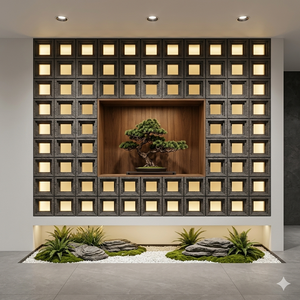 Pannello Murale <span class=keywords><strong>3D</strong></span> Moderno <span class=keywords><strong>in</strong></span> PU Ecologico, Grande Lastra Leggera per Soggiorno, Camera da Letto, Hotel, Sfondo TV - Product Image 1