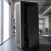Armoire de serveur en acier pour centre de données, 17U, 600*1100mm, en stock