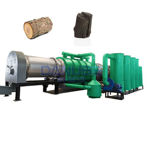 Línea de Producción de Carbón Vegetal de Biomasa Continua DANUBE Industrial para Paja de Arroz, Cáscara de Palma y Cáscara de Coco - Product Image 1