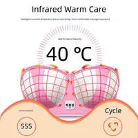 Appareil de massage vibrant sans fil pour la poitrine à domicile, instrument électrique USB pour la croissance et l'entretien, masseur mammaire pour l'agrandissement des seins