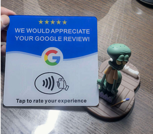 Tarjeta NFC Programable para Reseñas de <span class=keywords><strong>Google</strong></span> Business con Logotipo Personalizado e Integración de Código QR para Sistemas de Control de Acceso - Product Image 6
