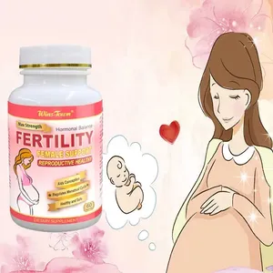 女性の健康繁殖力タブレットヘルスケアサプリメントプライベートラベル高麗人参筋肉質カプセル赤ちゃん繁殖力タブレット