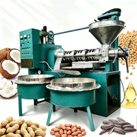 Presse à huile commerciale de grande capacité 500-600 kg/heure pour presser l'arachide, le soja, le tournesol, la noix de coco, l'huile comestible